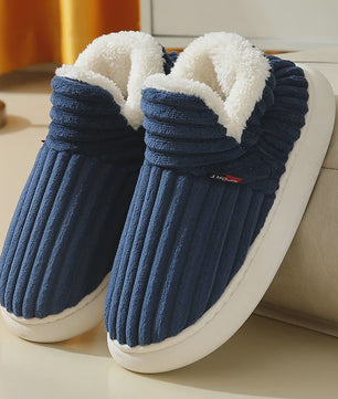 Herenslippers Winter Laarzen - Zachte Pluche & Katoen, Warm & Comfortabel voor Binnen