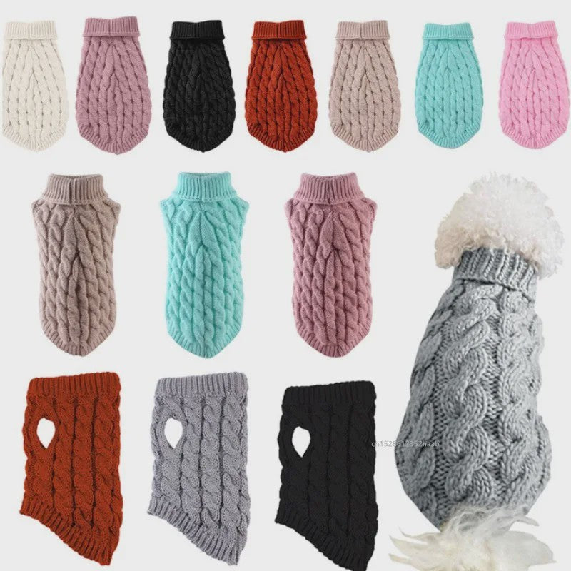 Gebreide Hondentrui voor Kleine en Middelgrote Honden - Winterkleding voor Chihuahua's en Yorkshire Terriers