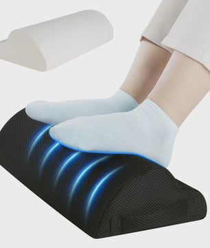 Ergonomisch Memory Foam Voetenbankje - Onder Bureau Voetensteun voor Comfort & Beenverhoging