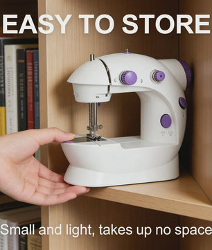 Draagbare USB Elektrische Naaimachine - Multifunctioneel, Verstelbare Snelheid, Voetpedaal, Ideaal voor Beginners & Hobbyisten