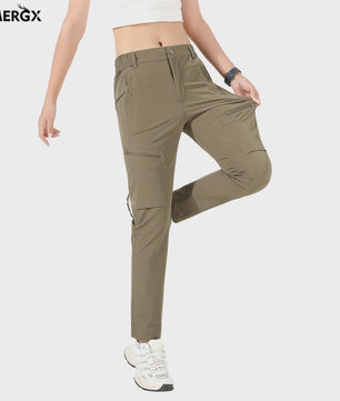 Dames Outdoor Broek - Sneldrogend, Waterdicht & Stretch voor Wandelen & Klimmen