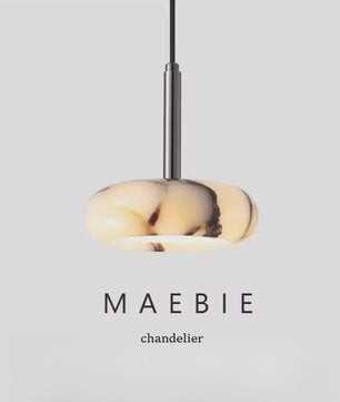 Luxe Marmeren Hanglamp - Artistiek Sfeerverlichting voor Slaapkamer, Woonkamer & Eettafel