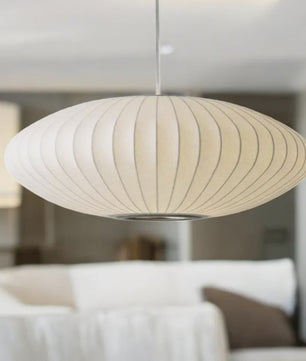 Wabi-Sabi Plafondlamp Zijde - Moderne Hanglamp voor Woonkamer & Restaurant