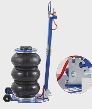 Pneumatische Krik 3 Ton / 5 Ton - Dubbele Bal Air Jack voor Auto Reparatie