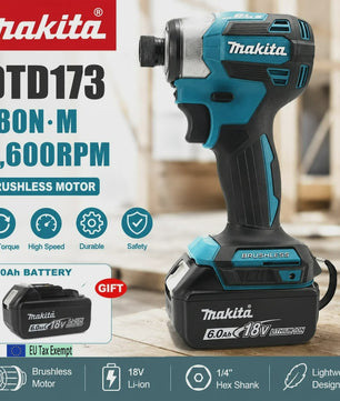 Makita DTD173 18V LXT Accu Slagmoeraanzetter Brushless - 180 Nm