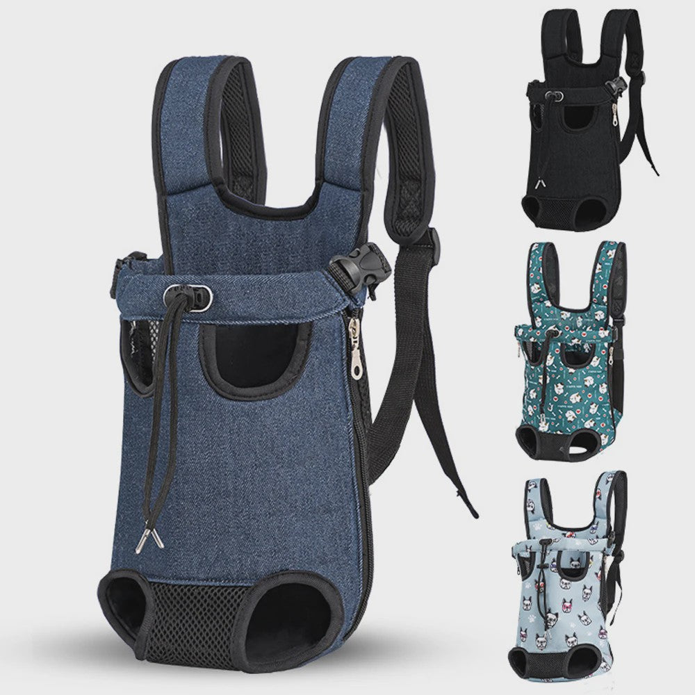 Ademende Outdoor Hondenrugzak - Draagbare Reisrugzak voor Puppy's en Kleine Honden
