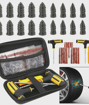 Universele Bandenreparatieset Motor & Auto - Incl. EVA Opbergkoffer
