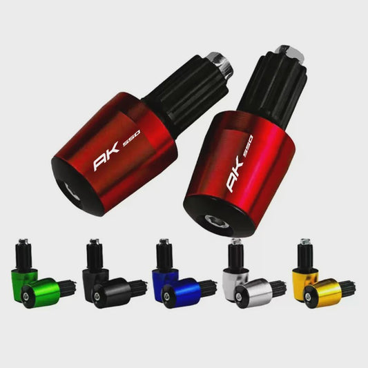Aluminium Stuurdoppen Handvat Grips Eindstukken voor KYMCO AK550 (2017-2020)
