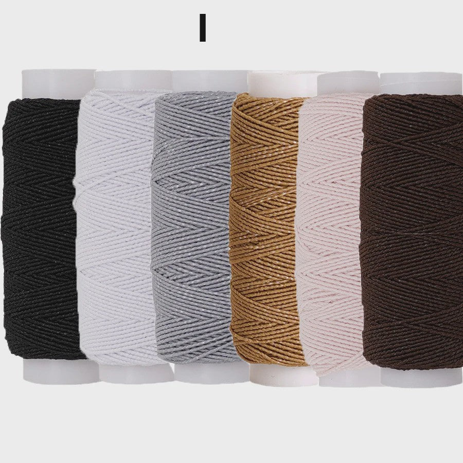 Elastisch Naaigaren 0.6mm - 6 Kleuren Set (20M) voor DIY, Kleding & Hobby