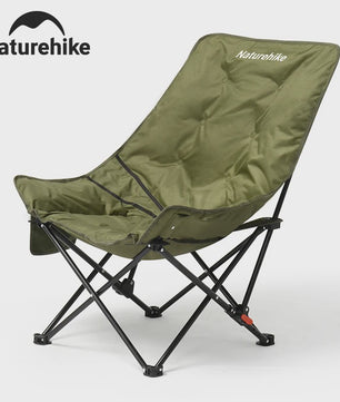 Naturehike Opvouwbare Loungestoel - Comfortabele Kampeerstoel met Hoge Rugleuning