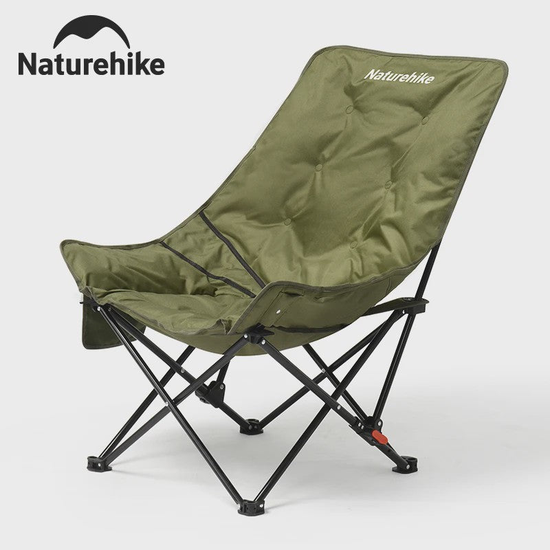 Naturehike Opvouwbare Loungestoel - Comfortabele Kampeerstoel met Hoge Rugleuning