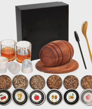 Whiskey Smoker Kit met 6 Houtspaanders - Cocktails & Old Fashioned Infuser