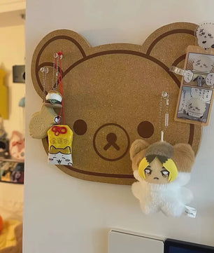 Felt Bord Beer - Decoratief Wandpaneel voor Kinderkamer
