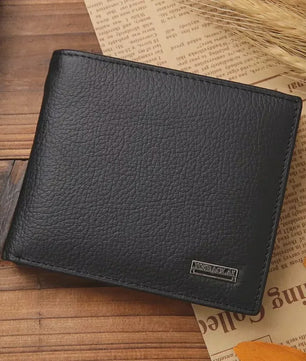 Luxe Heren Portemonnee van Echt Leer - Compact & Stijlvol