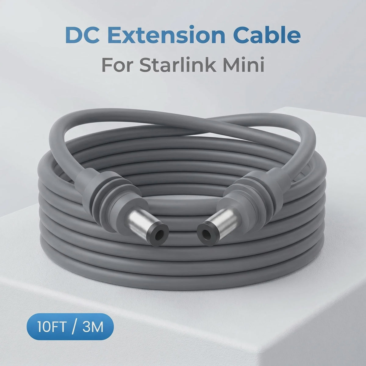 10FT Waterdichte DC Verlengsnoer voor Starlink Mini SPX MINI - Duurzaam & Veilig