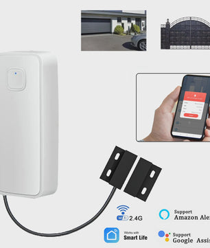 Slimme WIFI Deur Sensor - Anti-diefstal Alarm met App Meldingen