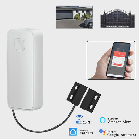 Slimme WIFI Deur Sensor - Anti-diefstal Alarm met App Meldingen