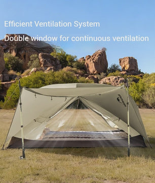 Naturehike Mongar PRO 2-Persoons Tent - Ultralicht & Waterdicht voor Trekking en Backpacking