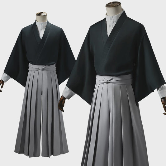 Zenin Naoya Cosplay Kostuum - Anime Kimono Outfit met Hakama Broek voor Halloween & Conventies