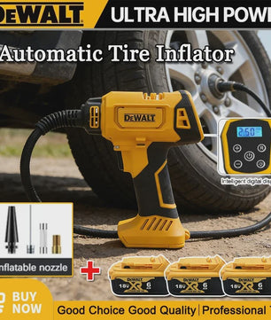 DeWalt 18V Draadloze Automatische Bandenpomp met Digitaal Display