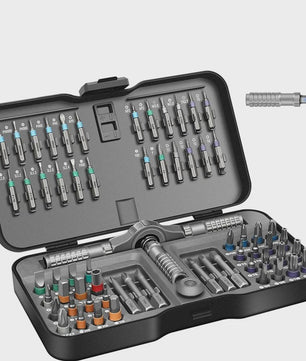 66-in-1 Precisie Magnetische Ratelschroevendraaierset met T-handvat
