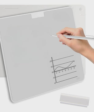 Magnetisch Schrijfbord A4 met Pen & Gum - Herbruikbaar Notitieblok voor Kantoor en Tekenen