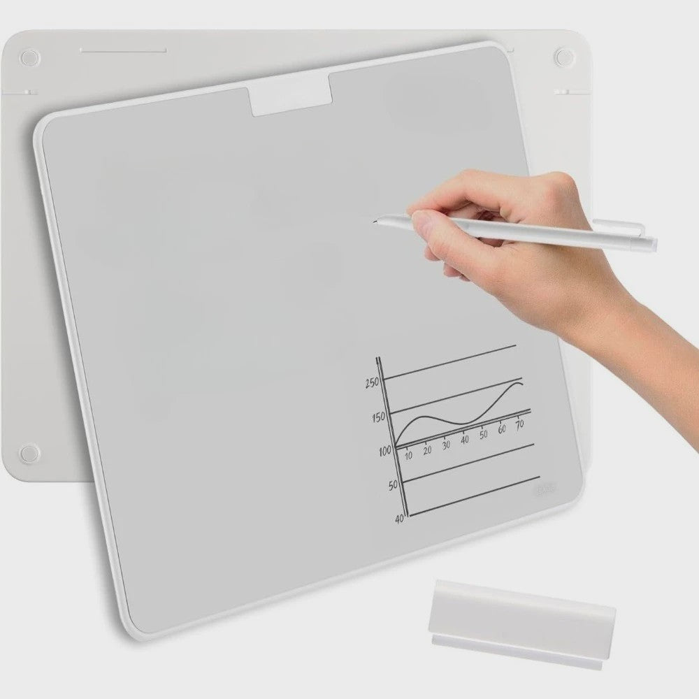 Magnetisch Schrijfbord A4 met Pen & Gum - Herbruikbaar Notitieblok voor Kantoor en Tekenen