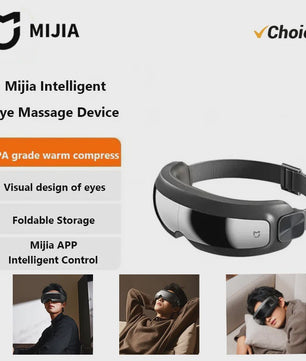 MIJIA Slimme Oogmassager: Zone Massage, Opvouwbaar & App-gestuurd voor Ooggezondheid