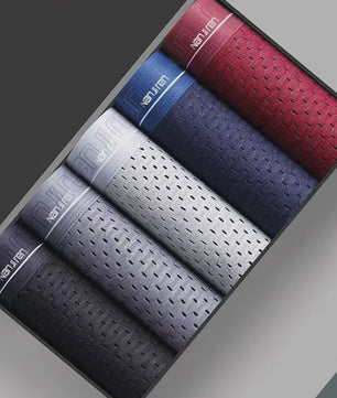 4-Pack Heren Boxershorts van Ice Silk - Ademend, Comfortabel en Plus Size Ondergoed