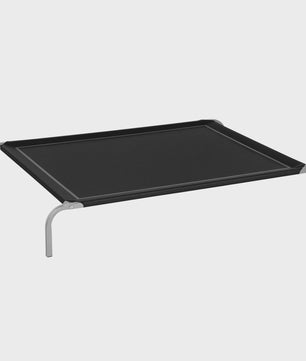 PawHut XXL Verhoogd Honden- en Kattenbed - Comfortabel en Duurzaam - 150x90x20 cm Zwart