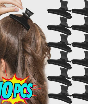Professionele Haarclips Vlinder Model - Set van 10 Stuks voor Styling en Sectie