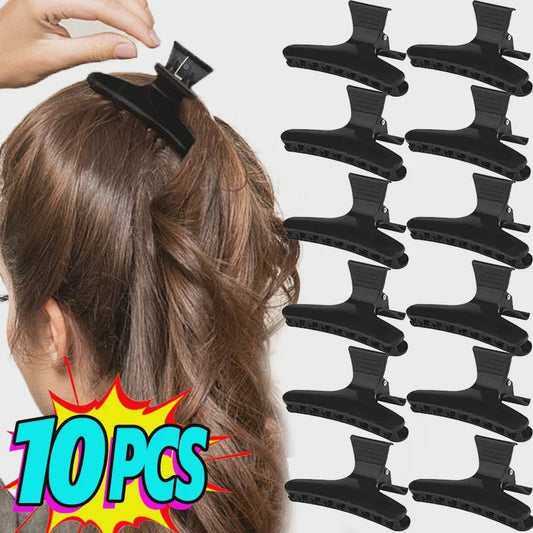 Professionele Haarclips Vlinder Model - Set van 10 Stuks voor Styling en Sectie