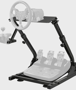Opvouwbare Racing Wheel Stand van Carbon Staal met Shifter Mount - Compatibel met Logitech & Thrustmaster