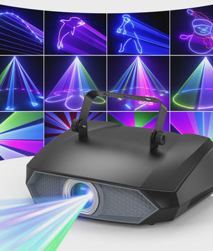 100W 3D Laser Show Projector - RGB DJ Disco Party Licht met DMX & App Controle
