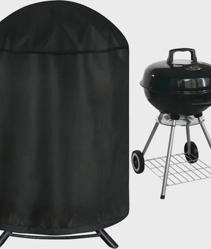Zware Kwaliteit BBQ Hoes voor Ronde Houtskool Grills - Waterdicht & Winddicht