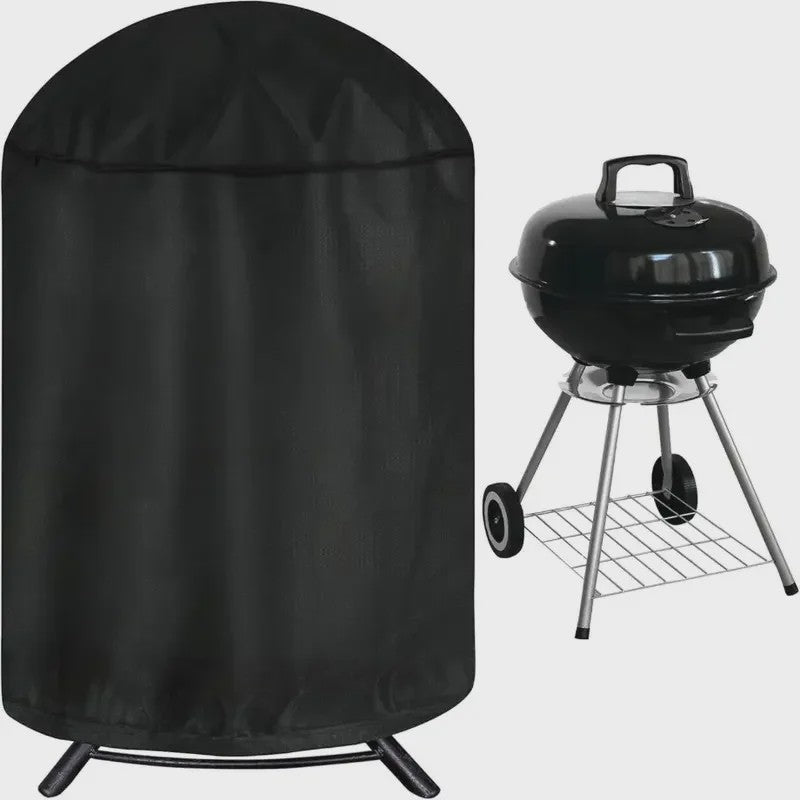 Zware Kwaliteit BBQ Hoes voor Ronde Houtskool Grills - Waterdicht & Winddicht