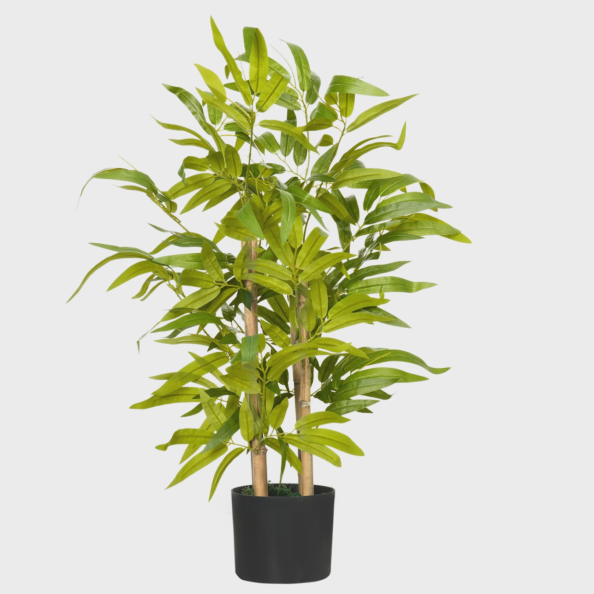 Realistische Bamboe Kunstplant 60 cm met Pot - Sfeervolle Decoratie