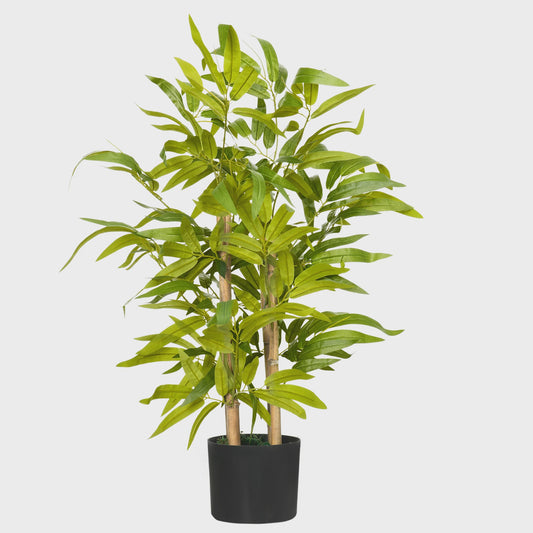 Realistische Bamboe Kunstplant 60 cm met Pot - Sfeervolle Decoratie