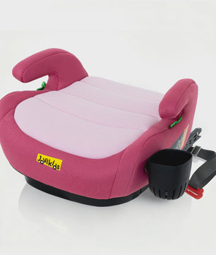 Jovikids OHHO+ Kinder Autostoel Booster - 125-150cm - Roze met Bekerhouder