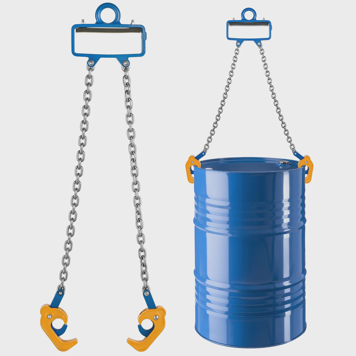 Professionele Vatlifter Ketting Sling G80 - 1000kg Hefcapaciteit met Veiligheidshaak
