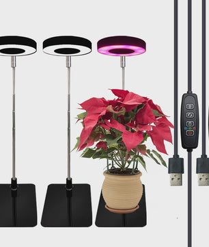 HOMEFISH LED Plantengroeilamp met Timer & Dimfunctie - Volledig Spectrum