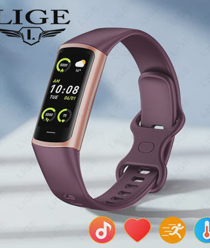 Smartwatch C68L: Fitness Tracker, Gezondheidsmonitor & Waterdichte Sport Armband voor Dames & Heren