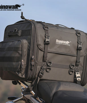 Rhinowalk Motor Bagage Tas - Waterdicht & Uitbreidbaar (19L-80L)