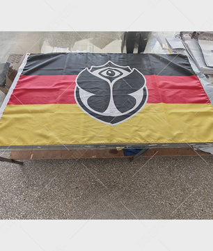 Tomorrowland Vlag 90x150cm - Duitsland, Mexico, België, Spanje - 100D Polyester