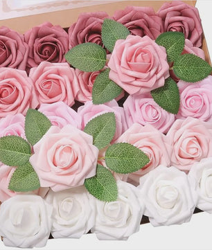 Kunst Rozen Foam - Set van 10 tot 100 Stuks - Decoratie Bruiloft, Feest & Cadeau