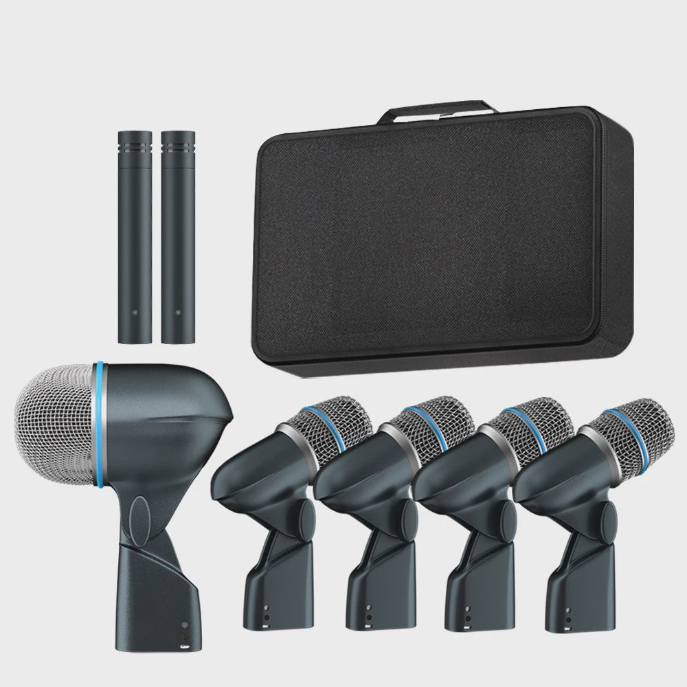 Professionele 7-delige Drum Microfoon Set voor Band, Podium & Studio