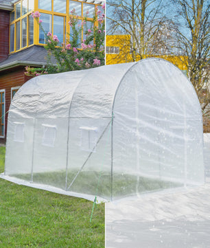 WOLTU Tunnelkas 300x200x200cm - Winterharde Polytunnel voor Groenten, Fruit & Bloemen