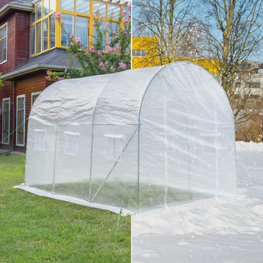 WOLTU Tunnelkas 300x200x200cm - Winterharde Polytunnel voor Groenten, Fruit & Bloemen