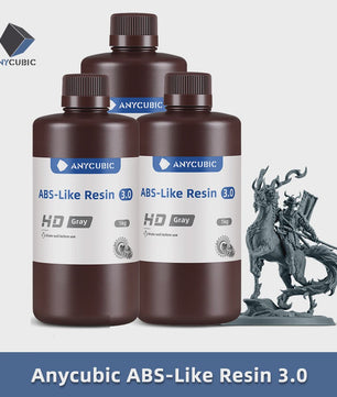 Anycubic ABS-Like Resin 3.0 - Hoge Nauwkeurigheid, Sterk & Lage Krimp voor 3D Printers