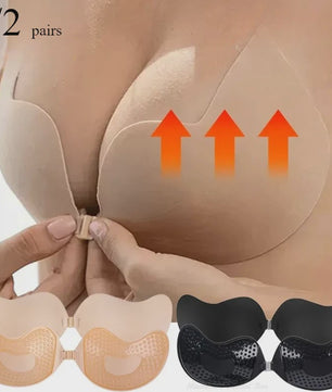 Onzichtbare Push-Up BH - Strapless, Backless & Zelfklevend voor Perfecte Decolleté